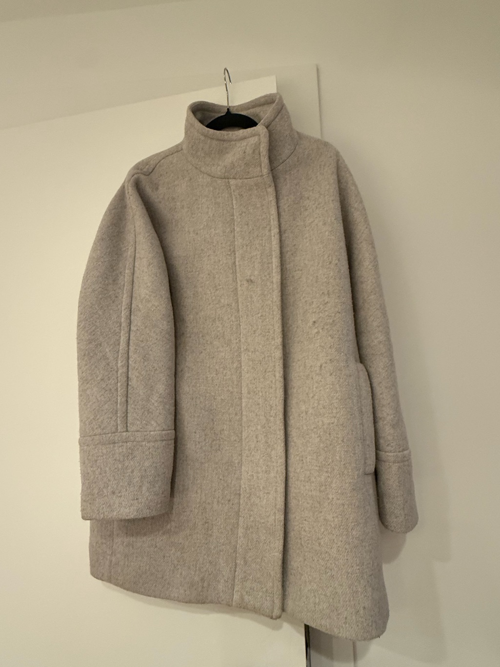 J. Crew Gray Wool Coat